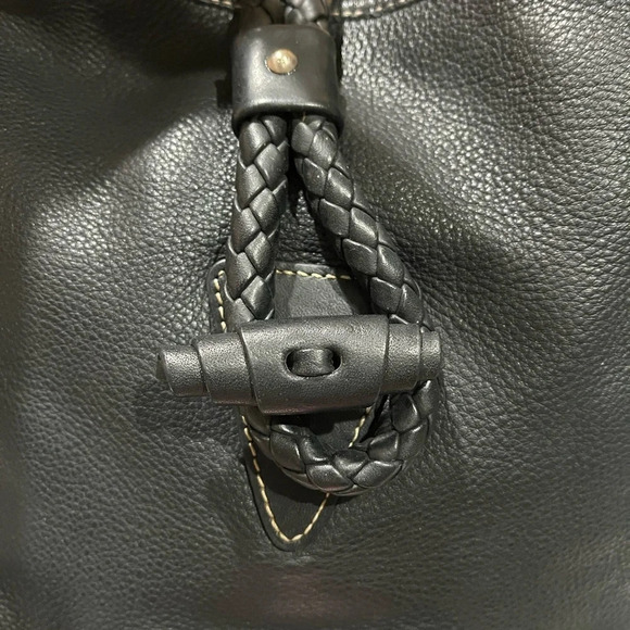 MCM Black Leather Hobo Bag - Picture 7 of 12